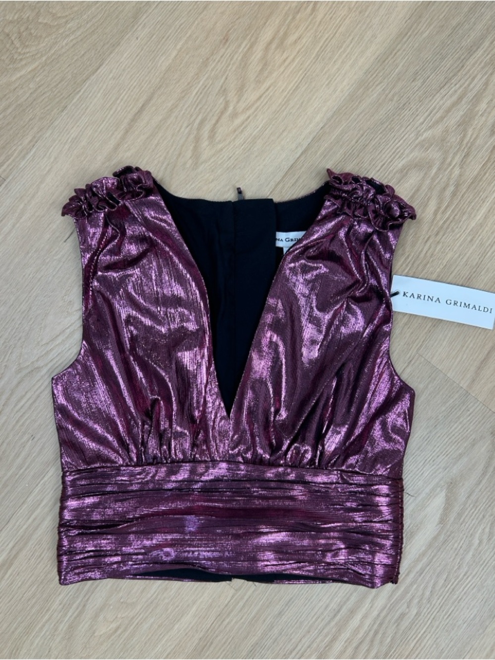 NWT Karina Grimaldi Top XS